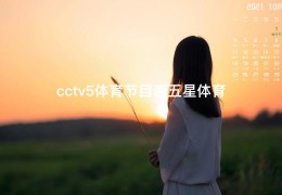 cctv5体育节目表五星体育