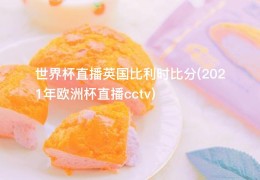 世界杯直播英国比利时比分(2021年欧洲杯直播cctv)